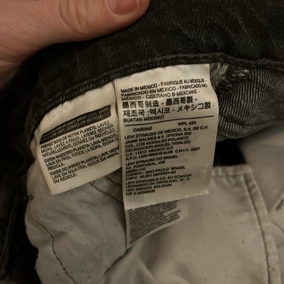 Levi’s straight leg 100% cotton jeans 505C - Picture 6 of 8